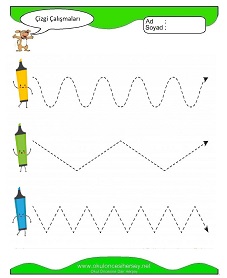 Çizgi Çalışma Sayfaları